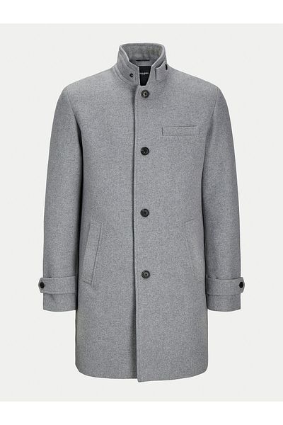 Jack & Jones Jachetă de lână pentru bărbați Jack Jones 12258672 Gri