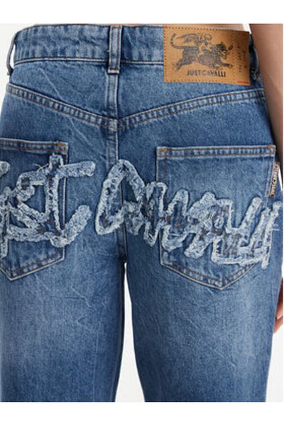 Just Cavalli Blugi pentru femei 78PAB5B5 CDWM2 albaștri