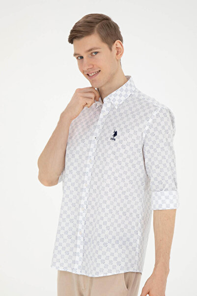 U.S. Polo Assn. U.S. Polo Assn. CIHA Lacivert Erkek Gömlek 1831122