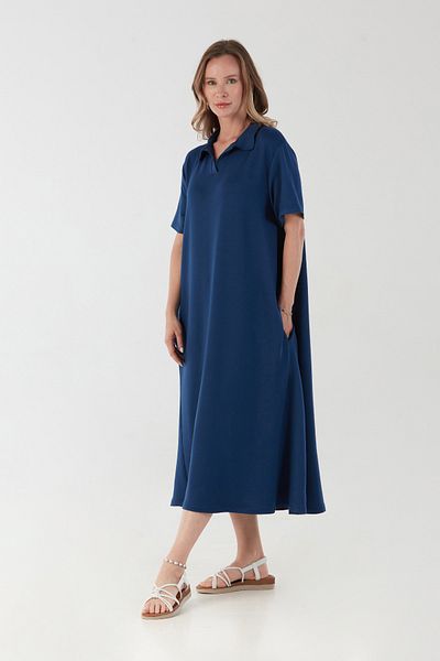 Fulla Moda Βασικό φόρεμα Polo Neck Pocket Oversize