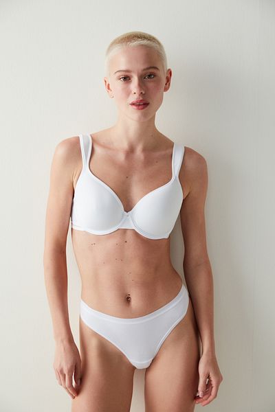 Penti Λευκό Αέρινο Σουτιέν Underwire με Ελαχιστοποίηση