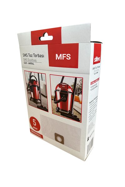 MFS Stilevs Compatible Cloth Dust Bags with Space and Admiral Box, Pack of 5