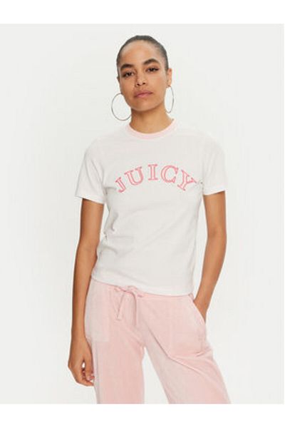 Juicy Couture Women's T-Shirt JCSCT224414 White