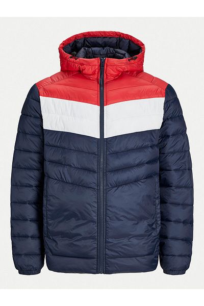 Jack & Jones Jachetă de iarnă pentru bărbați Jack Jones 12258441 Bleumarin