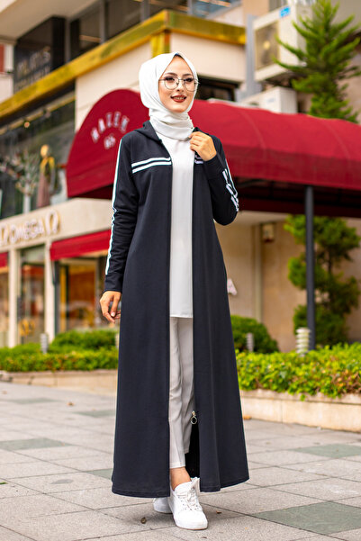 TOFİSA Cep Detail Ferace Black - 4130