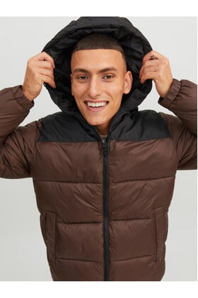 Jack & Jones jack jones Mens Winter Jacket 12235859 Brown