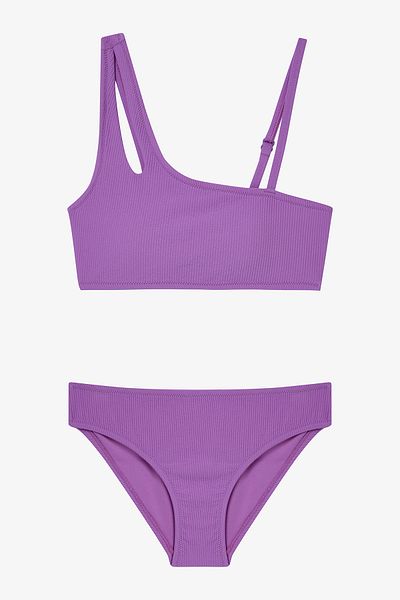 Penti Lila Drop-Bandeau-Bikini-Set für junge Mädchen