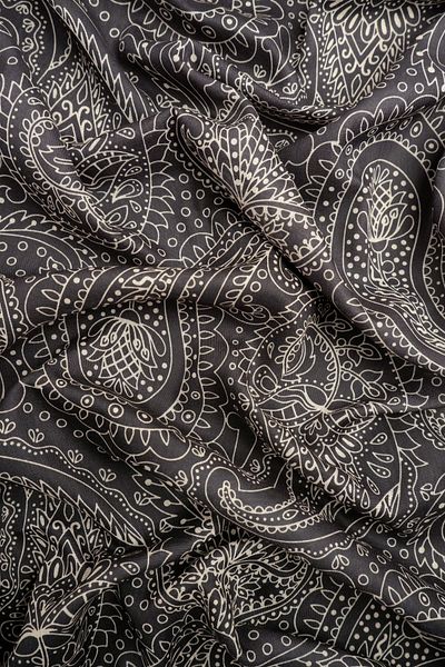 Sekine İpek Retro Ethnic Pattern Cotton Soft Shawl