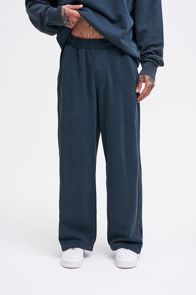 Machinist Men's Washable Basic Baggy Asphalt Sweatpants
