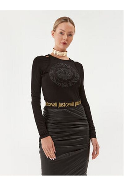 Just Cavalli Bluză de damă 75PAH6A1 Negru