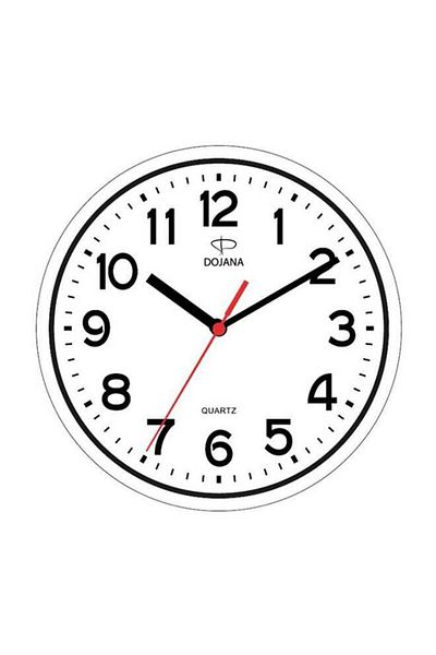 dojana Plastic Wall Clock 7cm