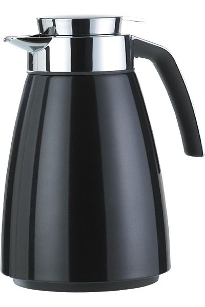 emsa Bell Quick-Tip Vacuum Flask 1.5L – Stainless Steel, Black, Model 513815
