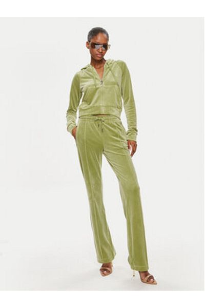 Juicy Couture Pantaloni de trening pentru femei JCAPW045 verzi