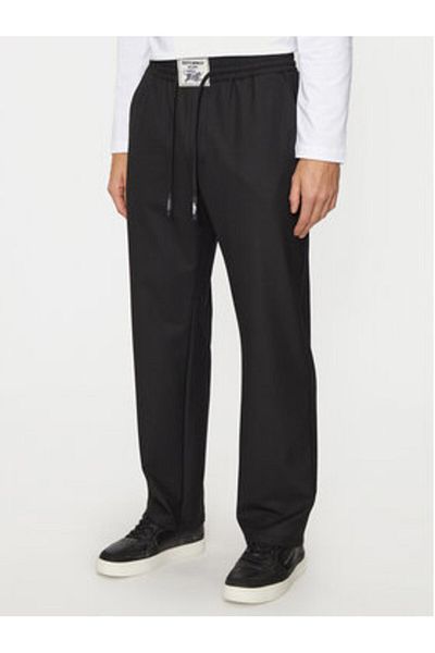 Just Cavalli Men's Sweatpants 77OAAR11 Black