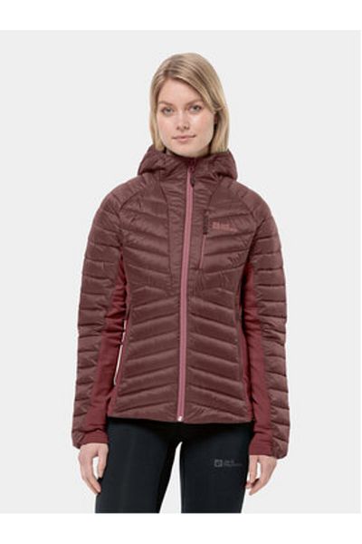 Jack Wolfskin Women's Outdoor Jacket 1207192 Burgundy