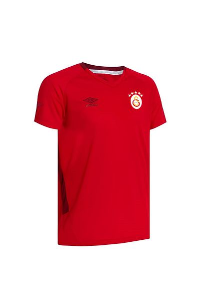 Galatasaray Original Umbro 5 Star Red Sports Jersey T-Shirt
