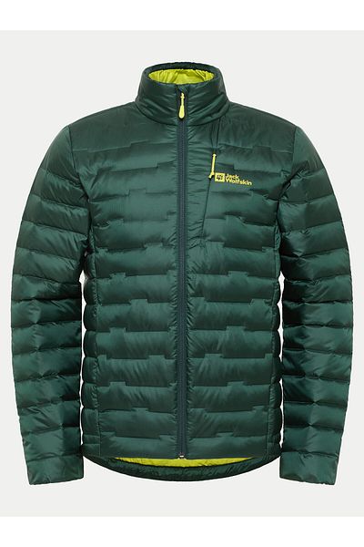 Jack Wolfskin Jachetă de puf pentru bărbați A61836 Verde