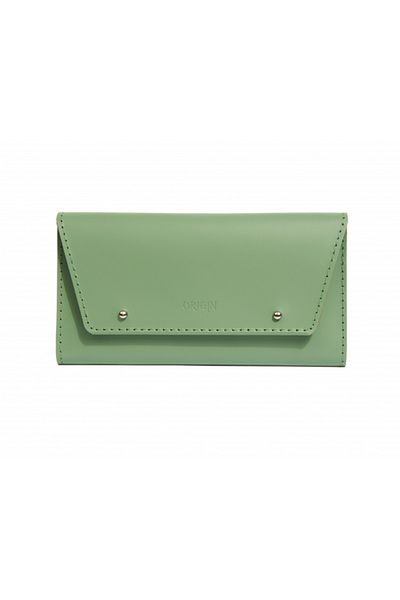Origin Women's Green Wallet Made of Recycled Genuine Leather