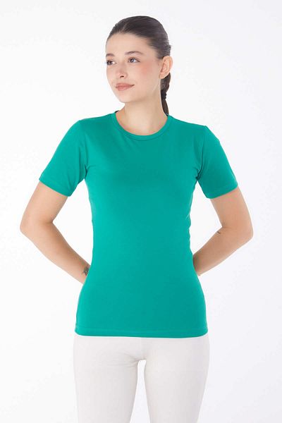 TOFİSA Short Sleeve T-Shirt Green - 25768
