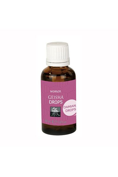 Shiatsu Natural Aphrodisiac Drops, for Increasing Desire and Pleasure, Geisha Drops for Women, 30 ml