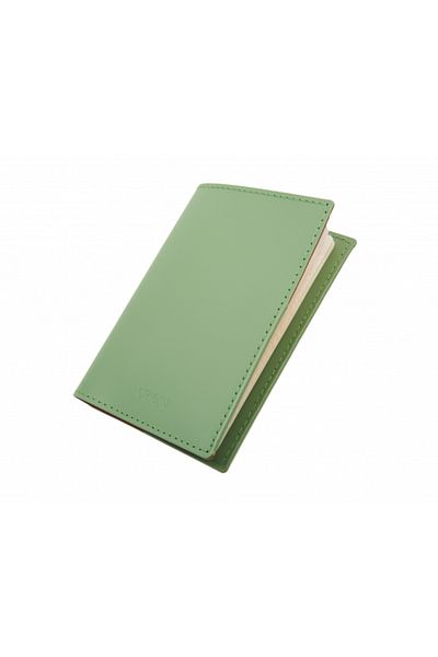 Origin Passport Wallet Made From Recycled Natural Leather, Green