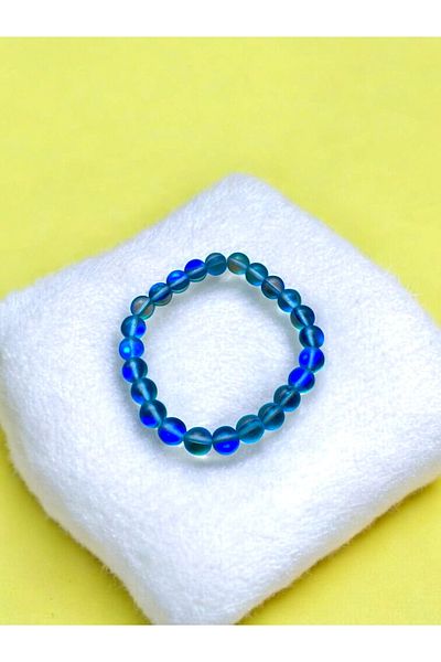 Padore Accessory 🔷   Clear Mind, Balance of Spirit: Blue Thermal Quartz Natural Stone Bracelet 🔷