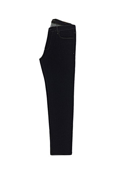 Abdullah Kiğılı Regular Fit Denim Cotton Trousers
