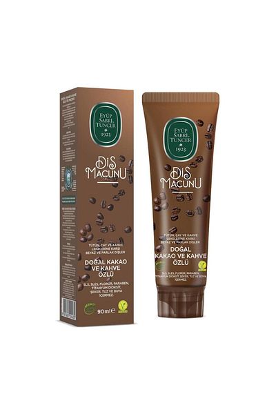 Skygo Eyüp Sabri Tuncer Natural Toothpaste 90 Gr Cocoa & Coffee Extract