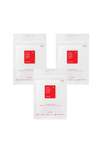 Cosrx Set of 3 acne patches, Acne Pimple Master, COSRX, 72 pcs