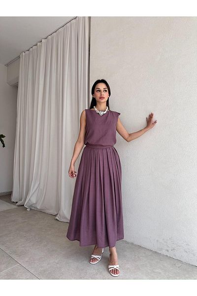 Mooi Butik Upmann Suit 2394 - Purple
