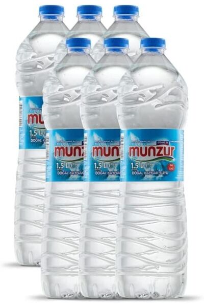 Genel Markalar Munzur Su Pet Su, 6 X 1.5 Lt