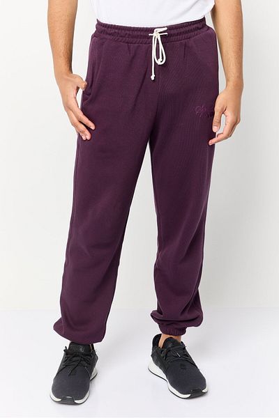 Puma Men Relaxed Fit Outdoor Sweatpants, Purple