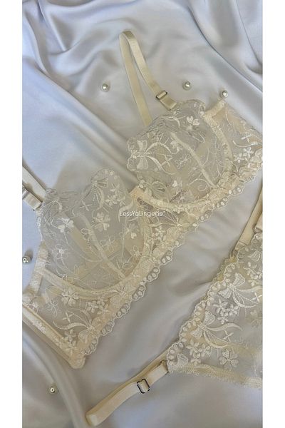 Lessya Σετ Bralet με δαντέλα (σουτιέν & στρινγκ)
