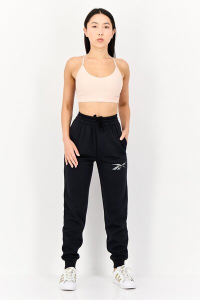 Reebok Women Sportswear Fit Training Track Pants, Black