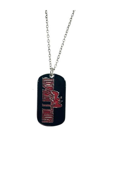 Herşey Nota Led Zeppelin Music Band Imprint Necklace – 60 cm Chain – Rock Style Men's Women's Gift Jewelry