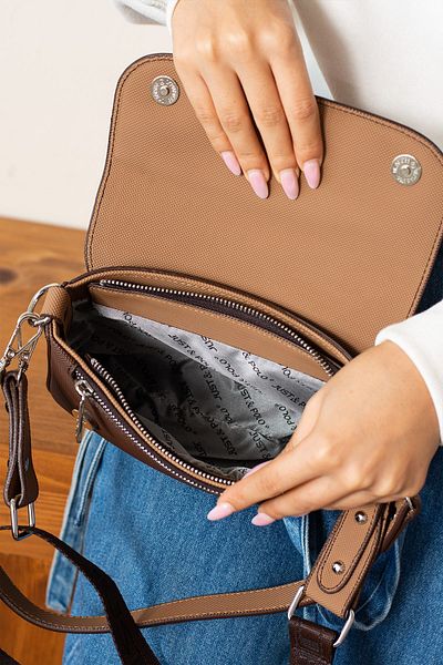 Just Polo Black Women's Hand and Shoulder Bag
