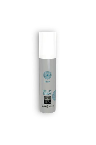 Shiatsu Spray Delay pentru Barbati, Control Extins si Performanta Maxima, Shiatsu, 15 ml