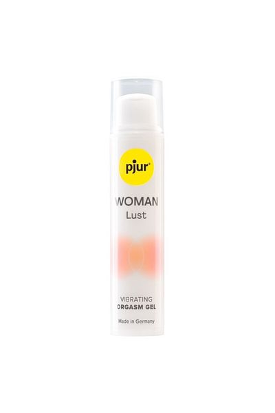 Pjur Orgasmic gel with vibrating effect, for intense clitoral stimulation, Pjur Woman Lust, 15ml
