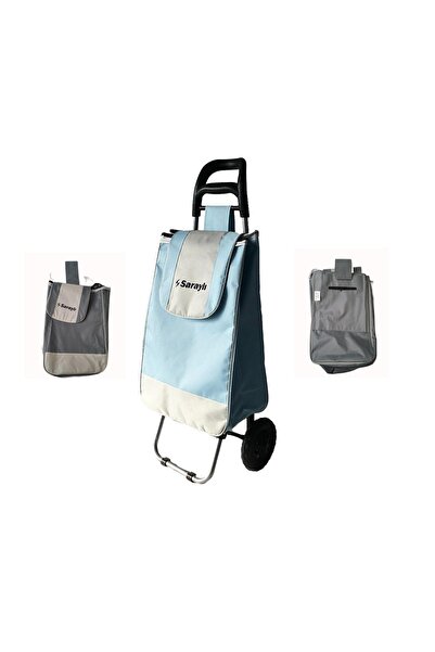 Saraylı Lastik Tekerlekli Lüx Pazar Arabası