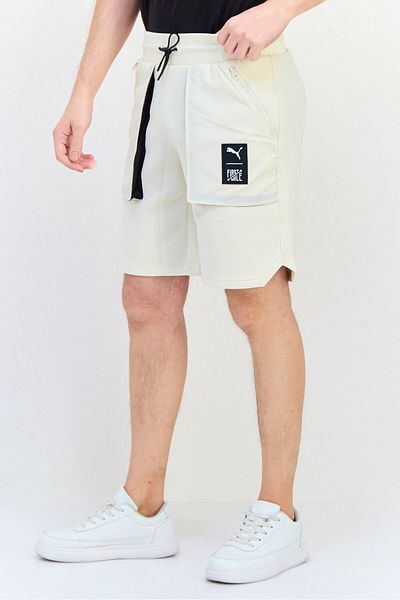 Puma Men Sportswear Fit Outdoor Cargo Shorts, Ivory