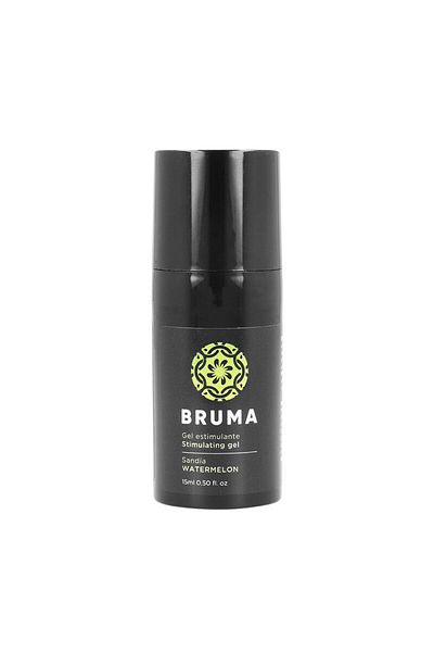 Bruma Stimulating Intimate Gel, Watermelon Flavor, BRUMA Stimulating Gel Sandia Watermelon, 15 ml