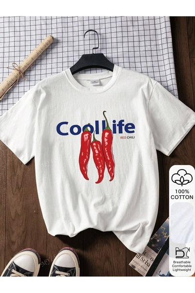 Jose Clothing Μπλουζάκι με κοντό μανίκι με στάμπα