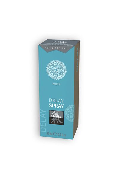 Shiatsu Spray Delay pentru Barbati, Control Extins si Performanta Maxima, Shiatsu, 15 ml