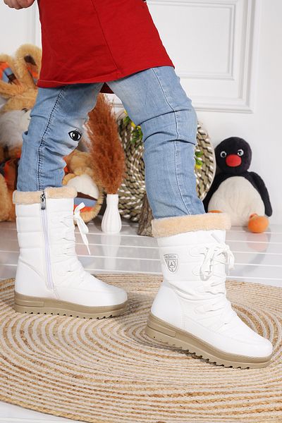 Kiko Kids Παπούτσια για κορίτσια Snow Boots με Θερμική Γούνα Εσωτερικά Twg 995