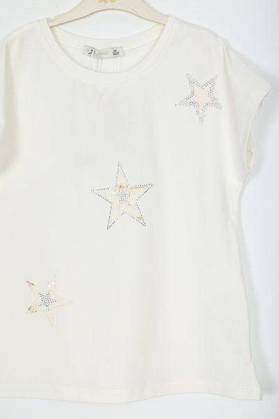 xo kids moda Girl's T-Shirt 5-9 Years 36002