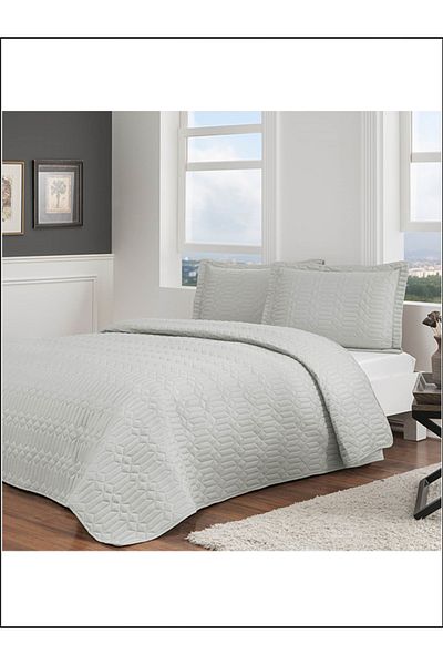 Taç Bedspread Set Parley Gray Double