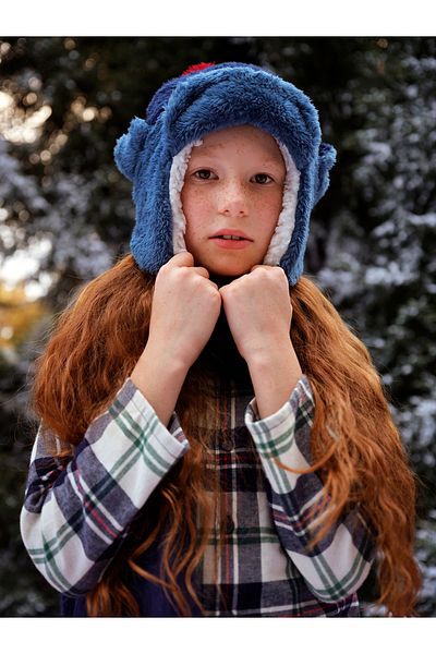 Penti Set de pijamale unisex pentru copii bleumarin, cămașă în carouri, pantaloni