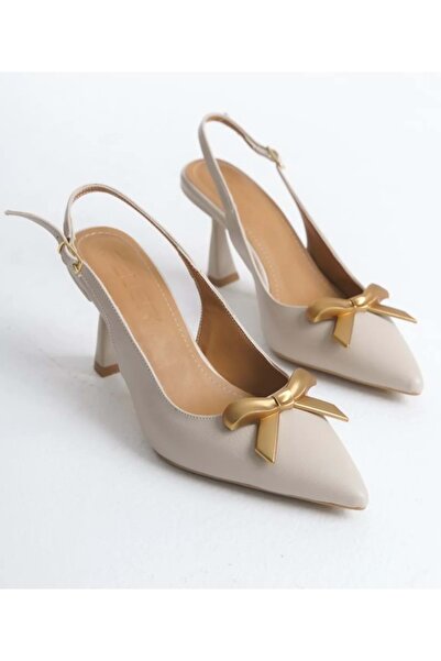 KOCAMANLAR Feles Panglică Cataramă Detaliat Slingback Stiletto Pantofi cu toc...