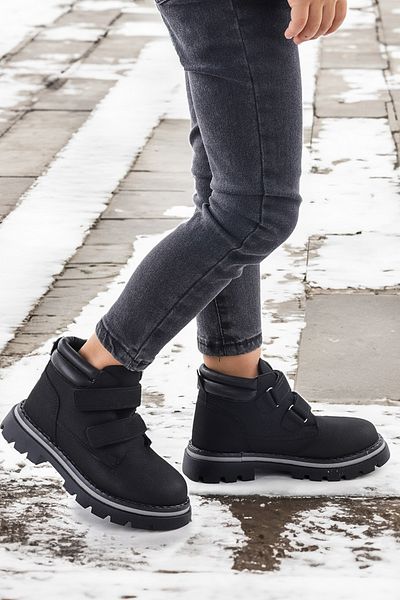 Kiko Kids Velcro Boots' Boots Shoes Arz 3340