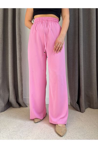 ROSSA Loose Trousers with Elastic Waist